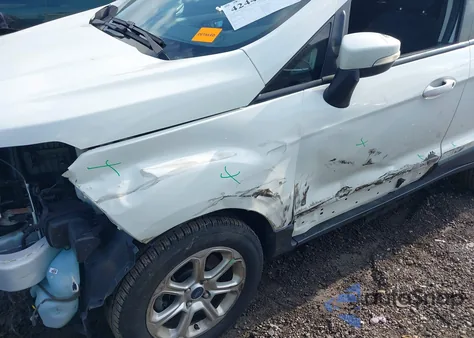 2019 Ford Ecosport Se из США, поврежденный, VIN MAJ6S3GL4KC301836